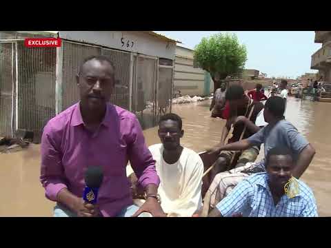 🇸🇩 تشريد أكثر من 500 أسرة شرقي الخرطوم بسبب الفيضان