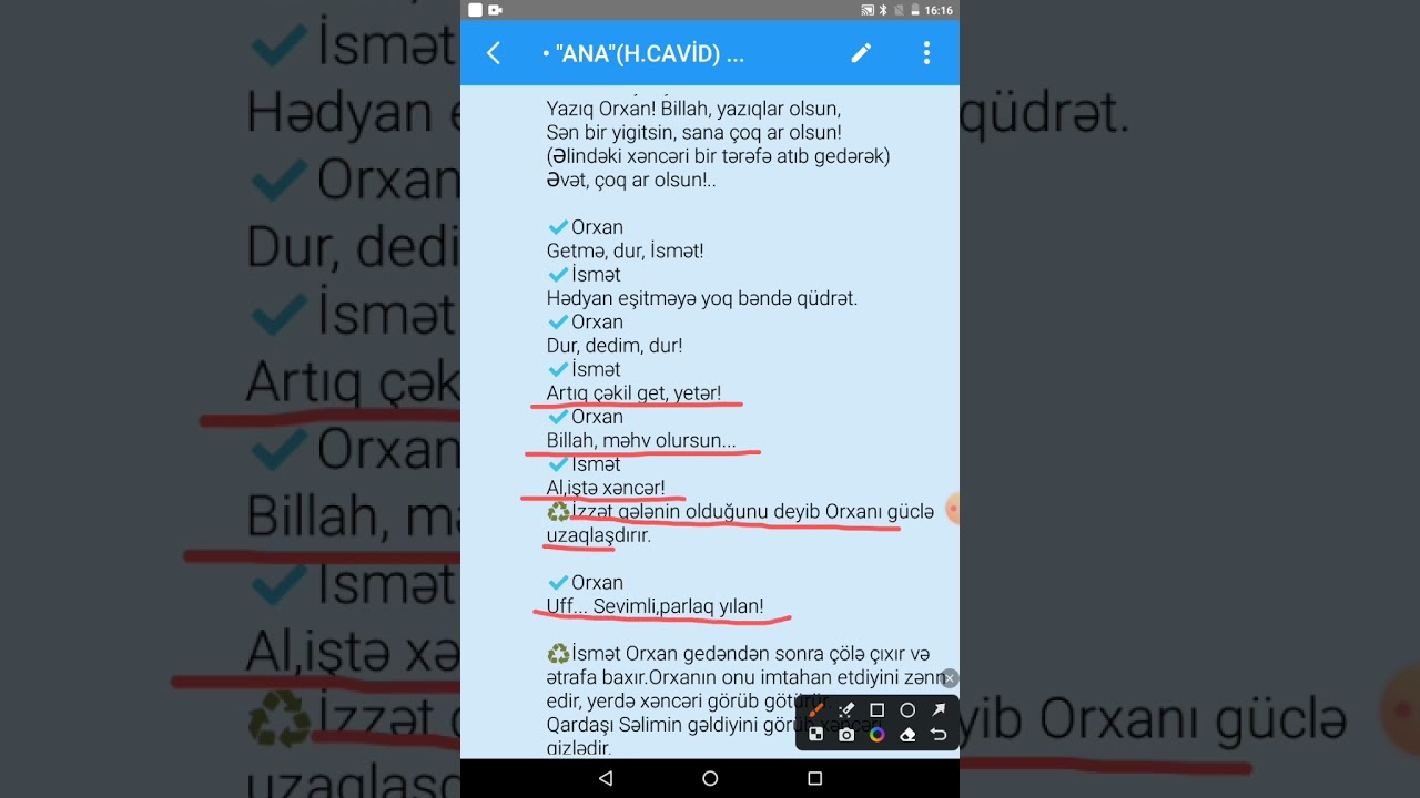 Tam fərqli izahla-Hüseyn Cavid 