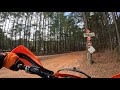 Highland Park Trail Entrance to Perimeter Trail - 2021 KTM 300 XCW