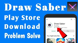 Draw Saber Download Problem Solve | Play Store Not Install Draw Saber App screenshot 2