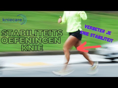 Stabiliteitsoefeningen voor de knie. 3 simpele oefeningen om je stabiliteit te verbeteren.