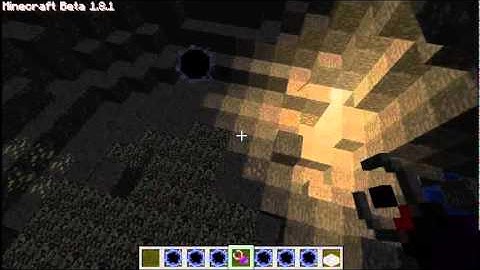 HALF LIFE GRAVITY GUN MOD for minecraft!