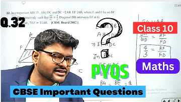 In a trapezium ABCD , AB|| DC and DC =2AB. EF ||AB, where E and F lie on BC and AD respectively