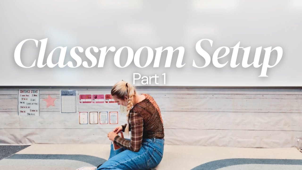 Classroom Setup Vlog - Part 1