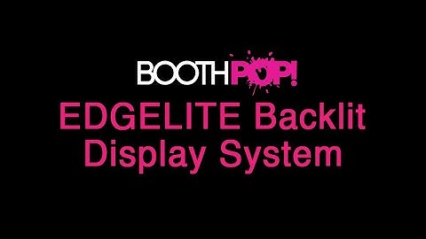 EDGELITE Backlit Trade Show Display System
