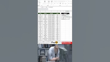 Junior vs Senior Xloookup in Excel #exceltricks #exceltutorial #shortfeed #shorts #vlookup