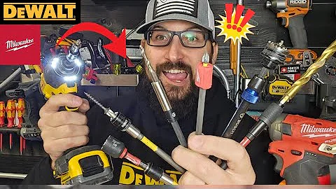 THE Best Locking Bit holders From Dewalt And Milwaukee and other accessories