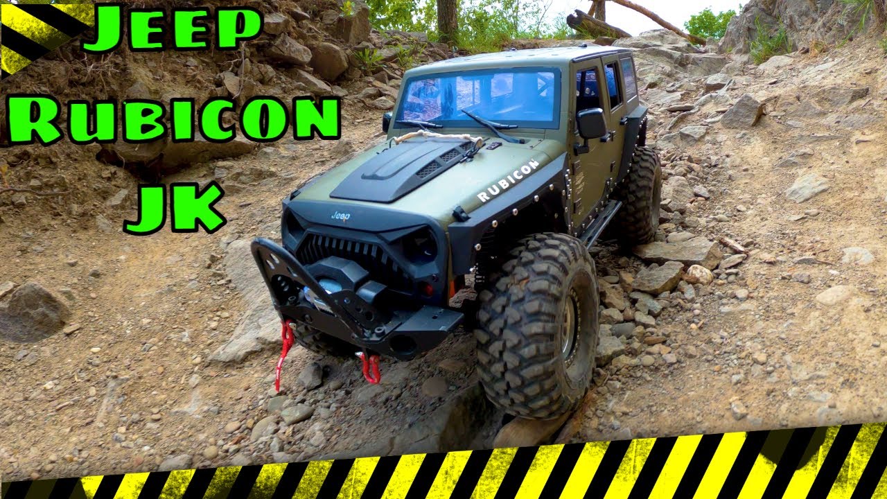 Jeep Wrangler Rubicon Extreme 4x4 Rc Rock Crawling - Scale Rc