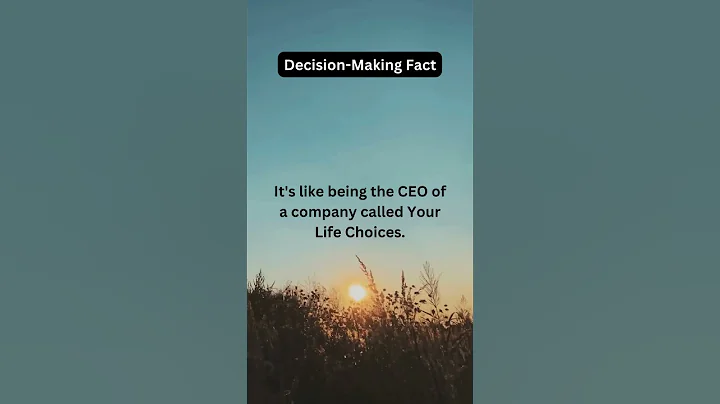 Decoding Decision-Making:  Surprising Facts That'll Shape Your Choices! 🤔🔍
