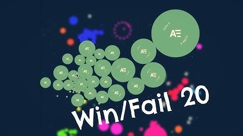 Agarlist.com / Alis.io Win/Fail #20
