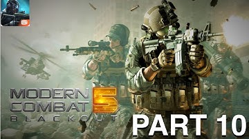 Modern Combat 5: Blackout IOS Walkthrough - Gameplay Part 10- Chapter 3: ESCAPE