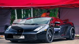 Orgasmic sound Lamborghini Gallardo Nera Underground Racing Twin Turbo 1500whp