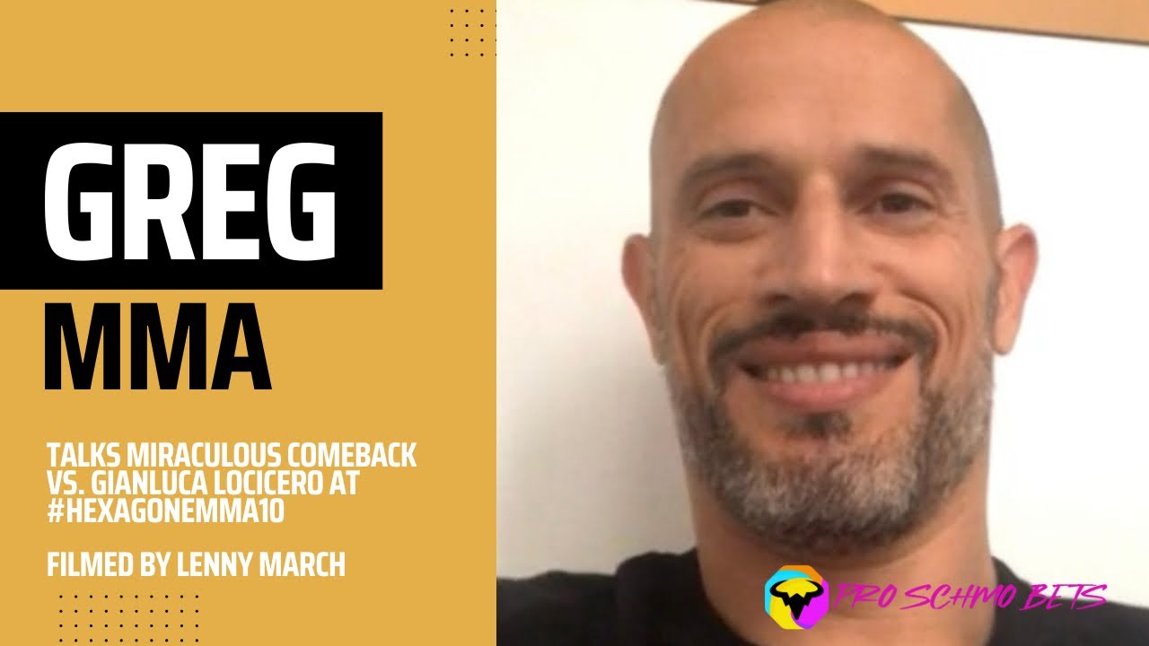Greg MMA previews miraculous comeback against Gianluca Locicero at Hexagone MMA 10