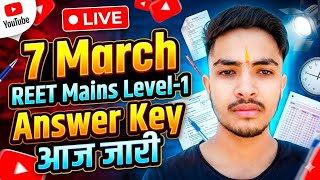 Reet mains level-1 answer key aaj jari hogi|| Reet mains 2026 ||Vikas Meena live