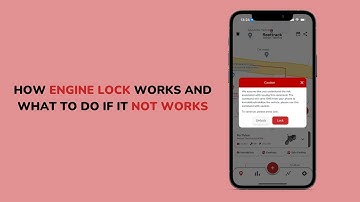 How Engine Locks Work and what to do when Engine Access does not work in Fleetrrack GPS