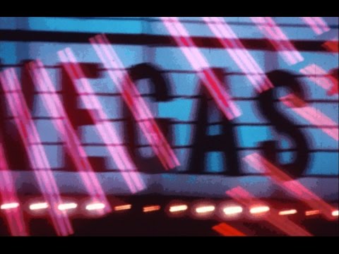 Las Vegas Neon Video Art Film (16mm Footage from 1993) by Andrew Wilson The Strip at Night Weird