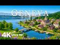 Geneva, Switzerland 4K UHD 🇨🇭 | Lakeside Beauty, Old Town & Alpine Views