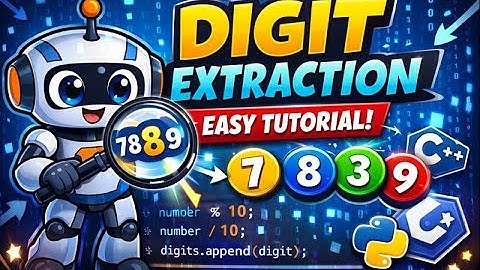 Digit Extraction Made Easy | Programming Tutorial for Beginners #programming #computer #learning