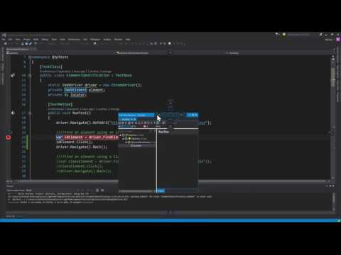 7 using an id to identify elements with selenium webdriver