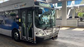 Broward County Transit: 2013 NABI 40-LFW #1311 On Route 40 @ Broward Central Terminal