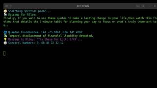EVP Oracle Stream | Messages from the Beyond (Live Transmission) screenshot 3