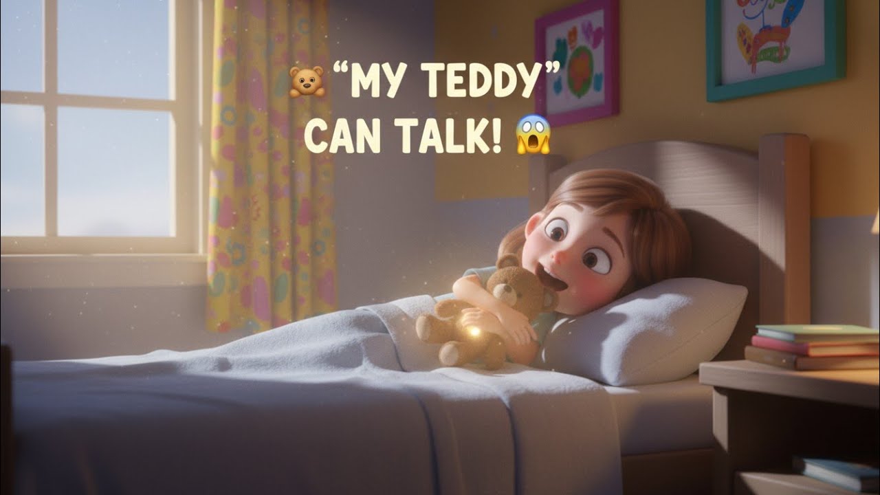 “The Talking Teddy Bear 🧸 | A Heartwarming Kids Story About Love & Courage”