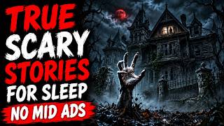 NO ADS 🛑 3 HOURS of Most Disturbing TRUE Horror Stories for Sleep | Rain Sounds | Black Screen Ep.36 screenshot 1