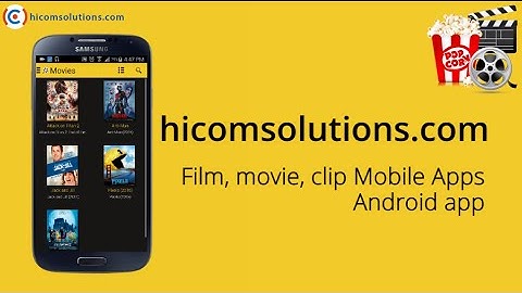 Film, movie, clip android app source code for sale