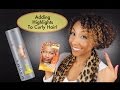 Adding Highlights To Curly Hair - My First Time Dyeing My Hair | BiancaReneeToday