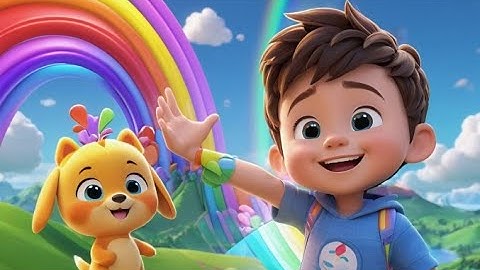 Ricky Robot Counts to Five | Learning Numbers Rhyme for Toddlers | Fun Counting Song for Kids