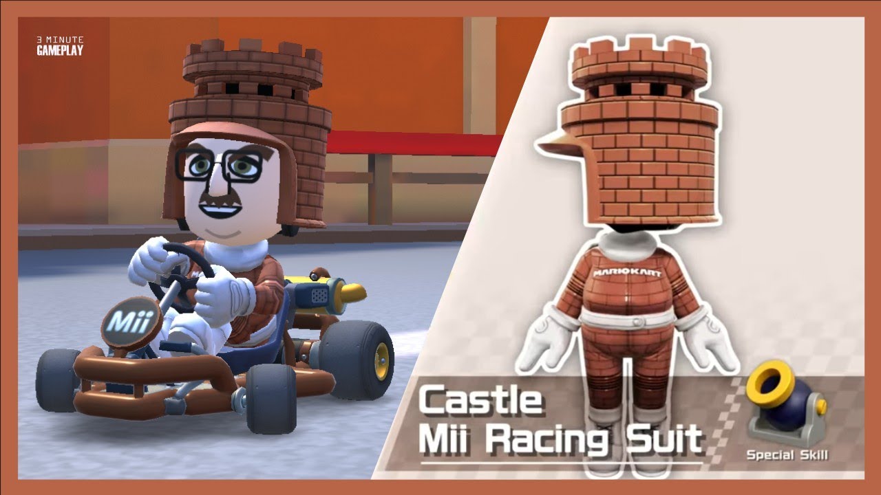 Mario Kart Tour | Castle Mii Racing Suit (Wave 15) - YouTube