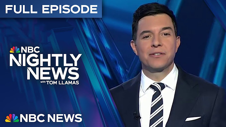 Nightly News Full Episode - June 30