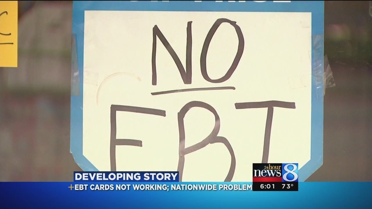 EBT card system down statewide YouTube