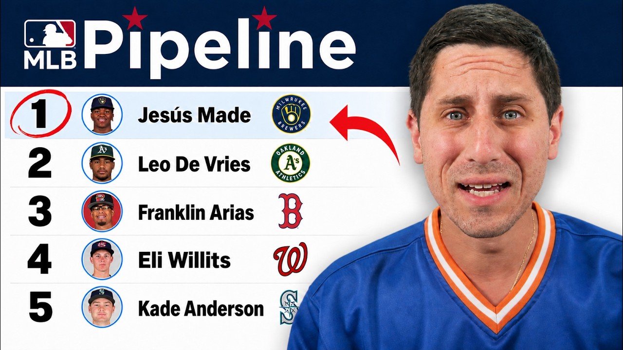 Reacting to NEW MLB Pipeline Top 100 Prospects