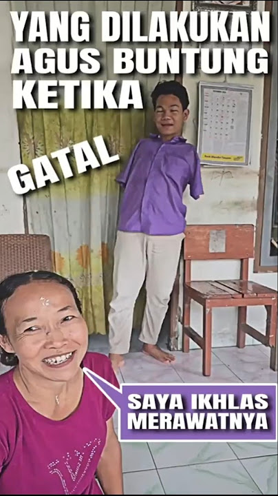 AGUS BUNTUNG KALAU GATAL KAYAK GINI #agusbuntung