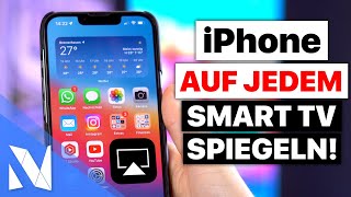 iPhone/iPad Display am Smart TV spiegeln mit 3 METHODEN! (iOS 15) | Nils-Hendrik Welk screenshot 4