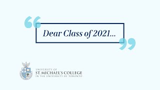 Dear Class of 2021