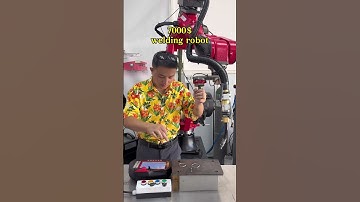 Programming-free welding robot, you can operate it after watching once #industrial robot#spraying