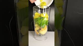 No Sugar Healthy Pineapple Green Juice That Actually Tastes Delicious #shorts #juice