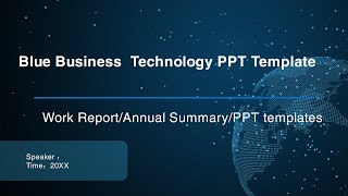 Free Technology PowerPoint Template 10