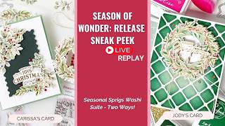 Details Season of Wonder 🎄 Sneak Peek Live with Carissa Wiley & Jody Morrow | + HUGE Giveaway! Guide