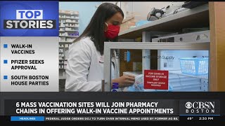 More Sites Offering Walk-In COVID Vaccine Appointments