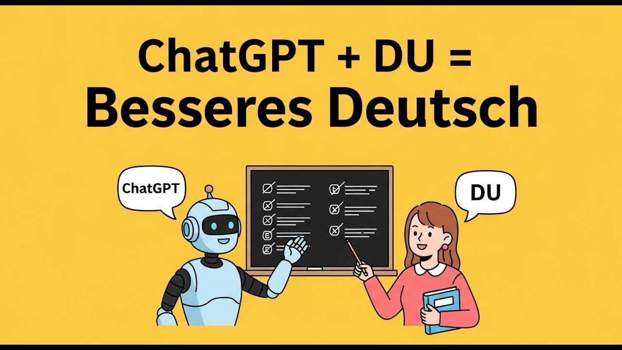 ChatGPT = SUPER Turbo-Trick 🤖 Deutsch sprechen mit ChatGPT 🚀 Dein Turbo-Trick zum flüssigen Sprechen