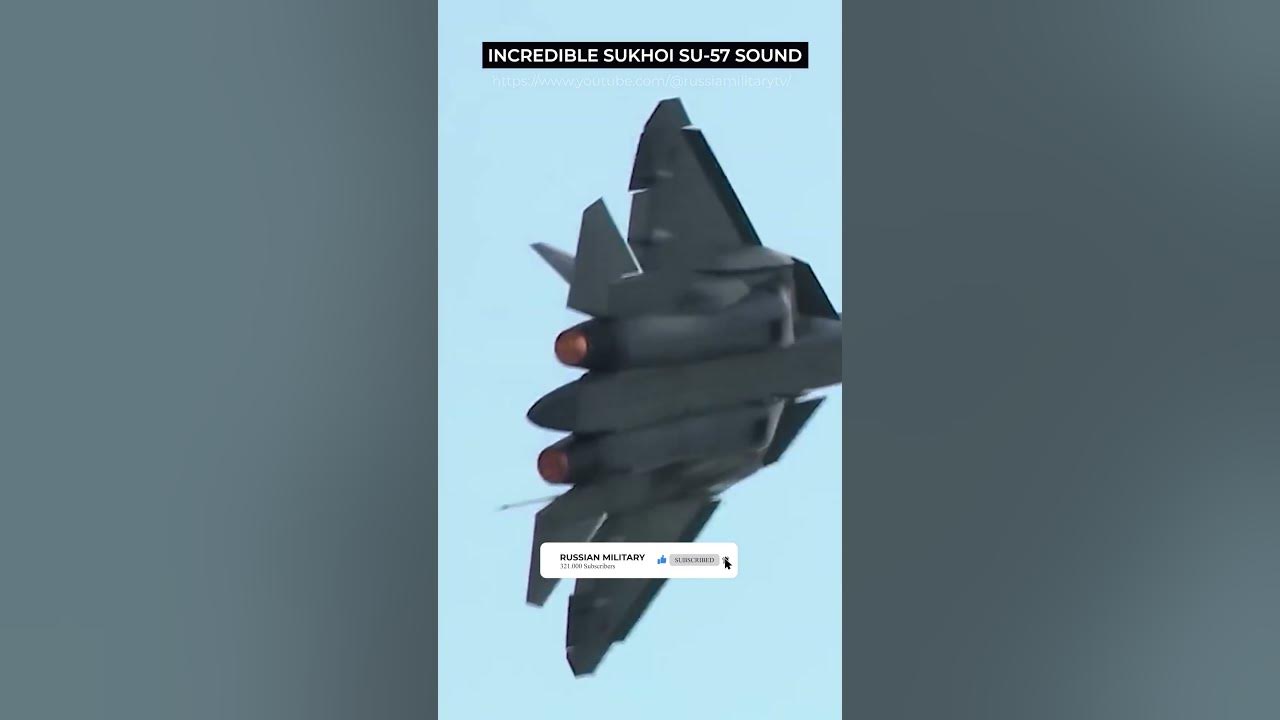 SU-57 Sound #shorts - YouTube