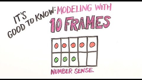 Modeling with 10-Frames | Good To Know | WSKG