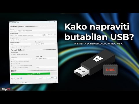 Video: Kako mogu napraviti USB za pokretanje za Windows 7?