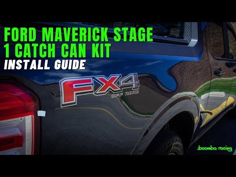 How To Install | Ford Maverick Stage 1 Catch Can Kit @BoombaRacing