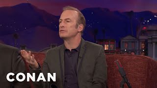 Bob Odenkirk Went From Selling Corncobs To Acting With Meryl Streep | CONAN on TBS