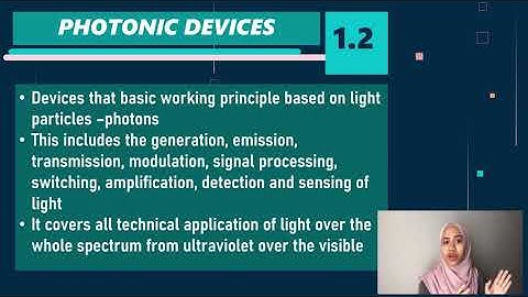 PHOTONIC DEVICES 1180861