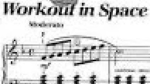 Workout in Space // Bastien Piano Basics Level 2